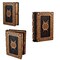 Urbalabs Wooden Viking Sword Shield Dice Card Jewelry Box Treasure Chest Wood Jewelry Boxes Organizers Treasure Chest Compartments Handm product 2